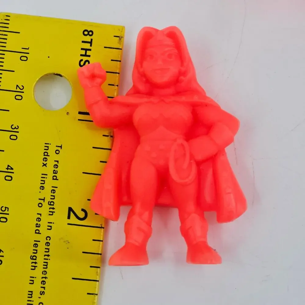 Wendy’s Kids Meal Toys 2023 DC Comics Super Heroes Figures Lot of 6 Neon Colors